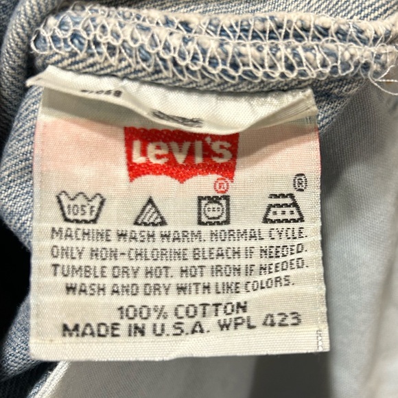 Levi's 501 Vintage Made in the USA Straight Leg Jeans Y2K (VINTAGE size 27) - Picture 11 of 14